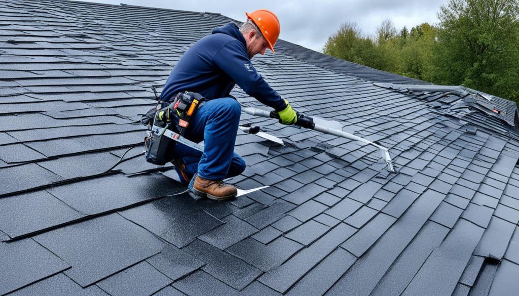 Snel een dakdekker